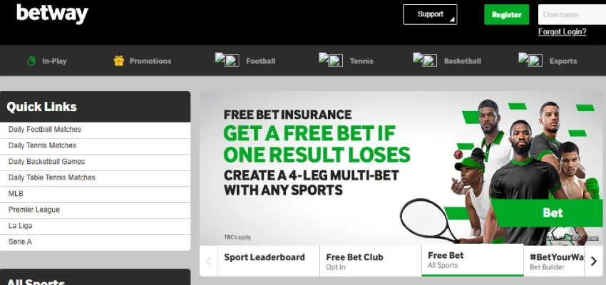 Betway Sports Betting