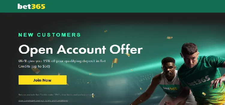 Bet365 homepage