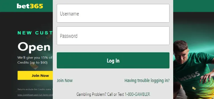 Create a Username and Password